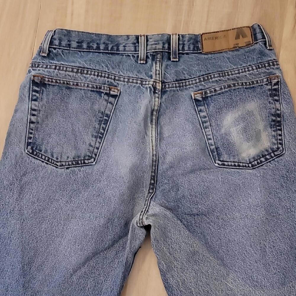 36x30 Perry Ellis America Men's Jeans . Blue Denim Jeans - Picture 8 of 9